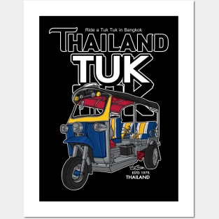 TUK TUK Thailand Posters and Art